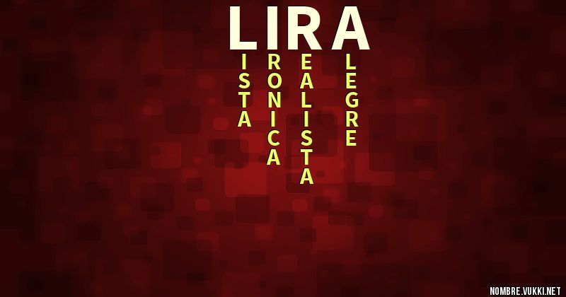 Acróstico lira