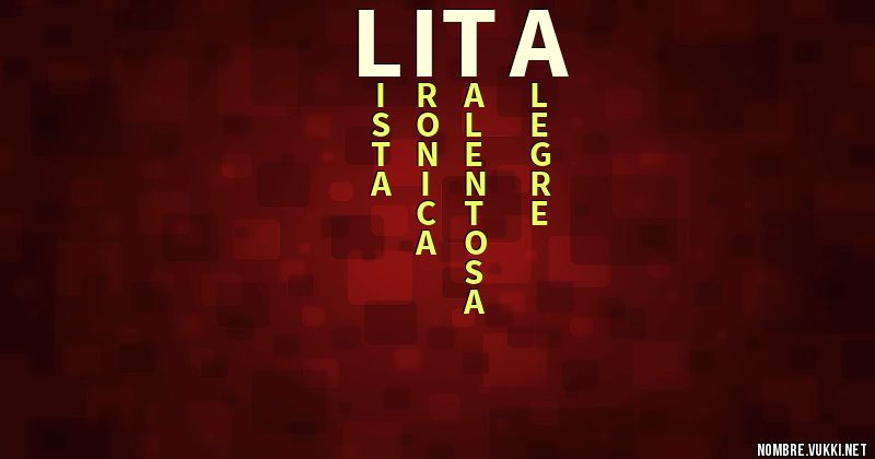 Acróstico lita
