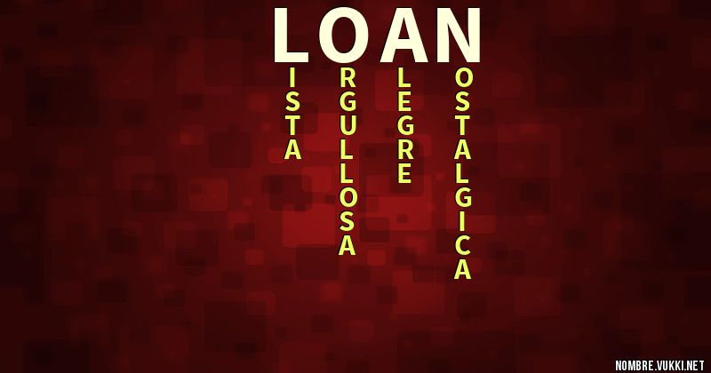 Acróstico loan