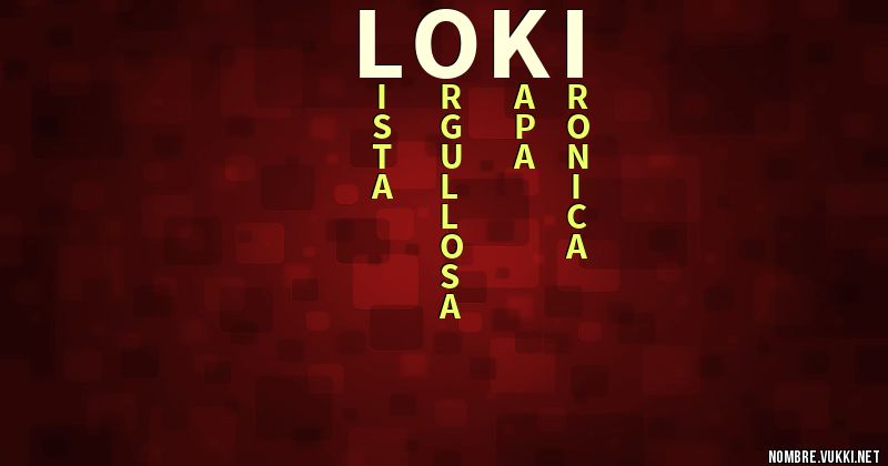 Acróstico loki