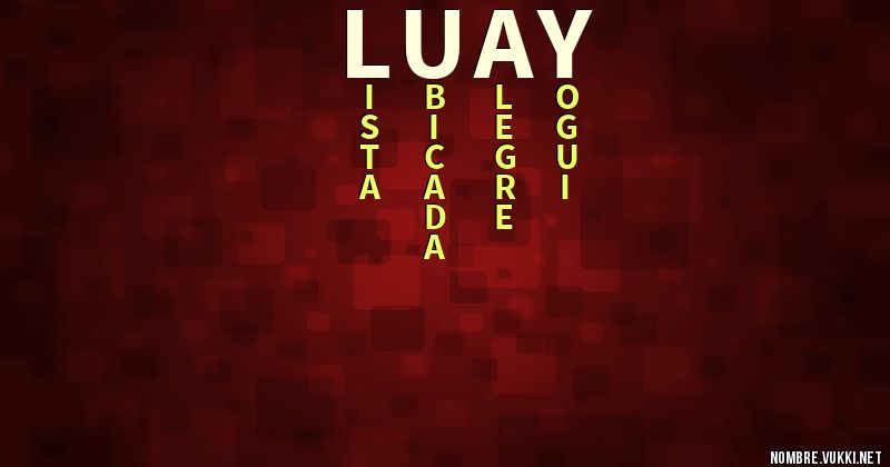 Acróstico luay
