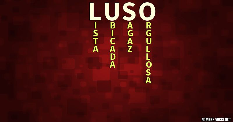 Acróstico luso