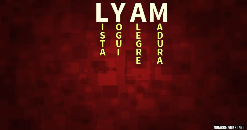 Acróstico lyam