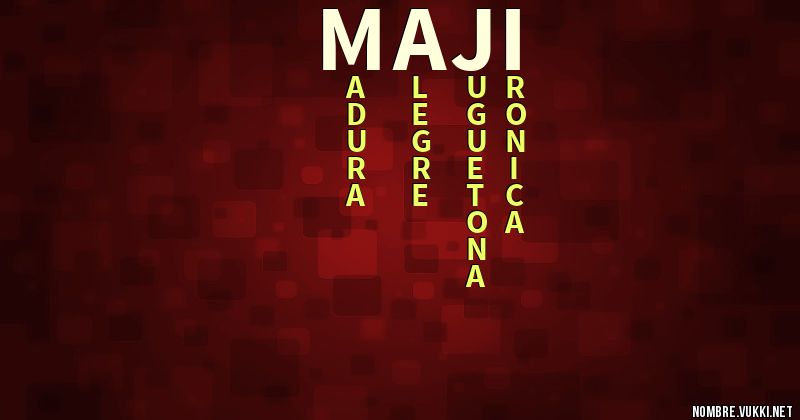 Acróstico maji