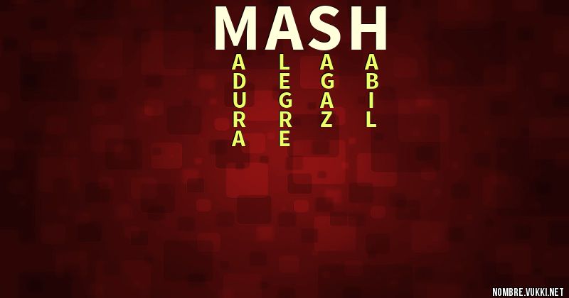 Acróstico mash