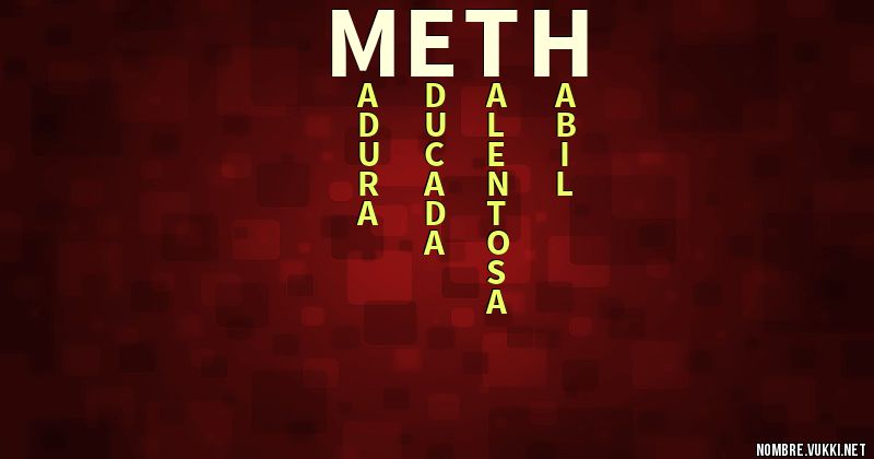 Acróstico meth