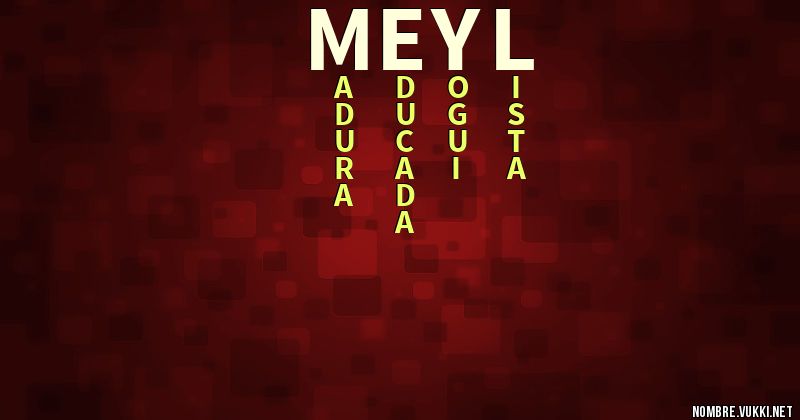 Acróstico meyl