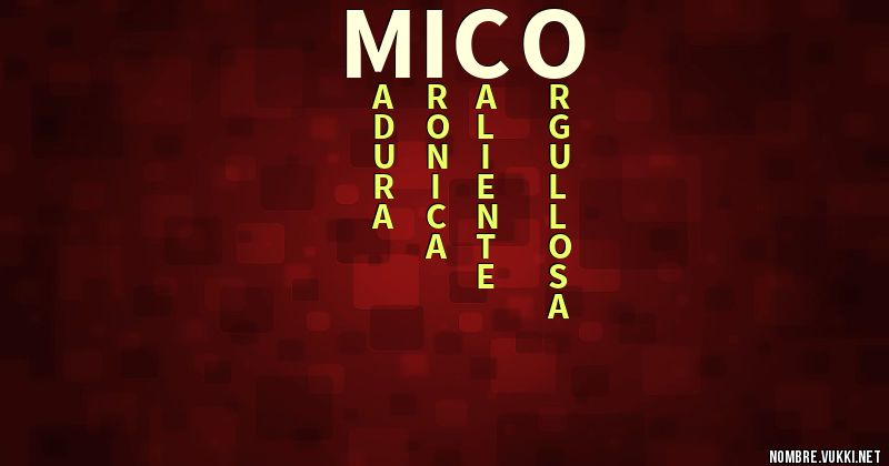 Acróstico mico