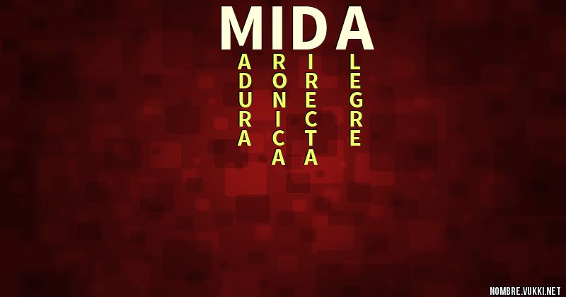 Acróstico mida