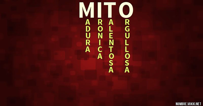 Acróstico mito