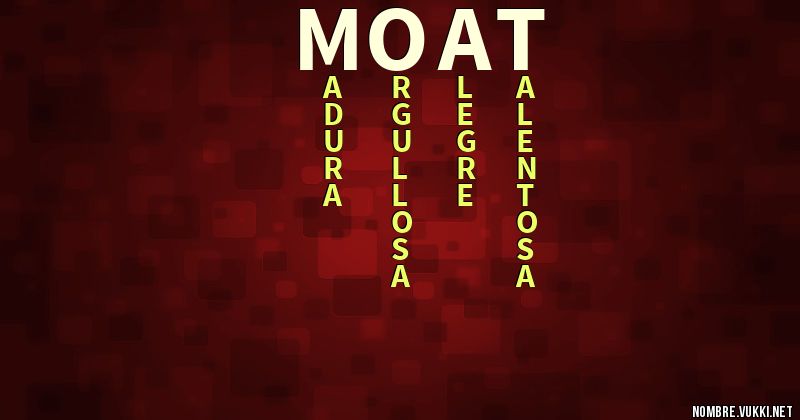 Acróstico moat