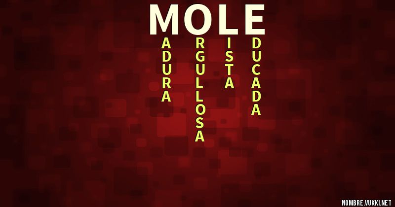 Acróstico mole
