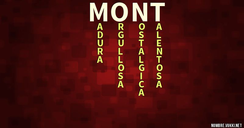 Acróstico mont