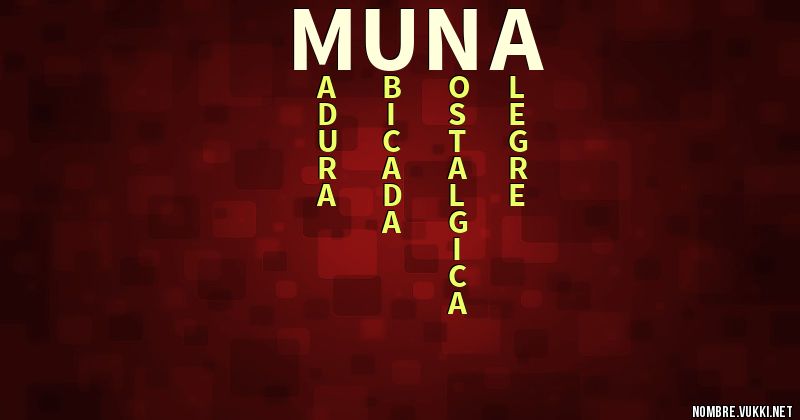 Acróstico muna