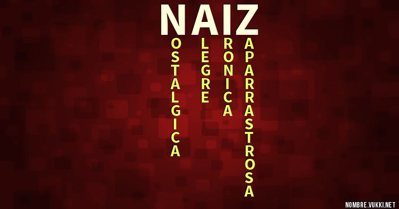 Acróstico naiz