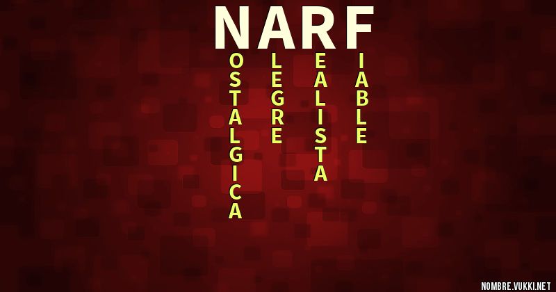 Acróstico narf