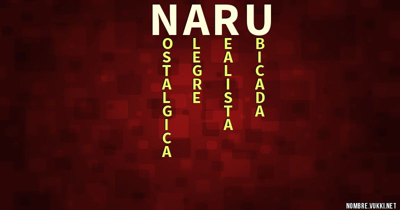 Acróstico naru