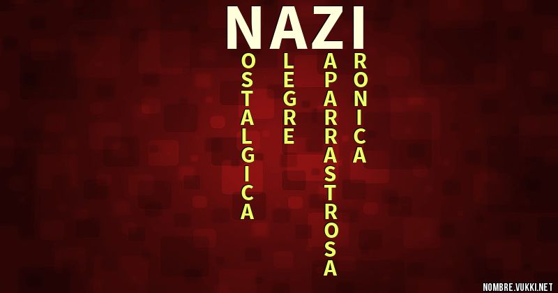 Acróstico nazi