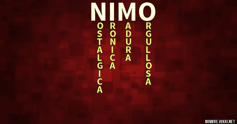 Acróstico nimo