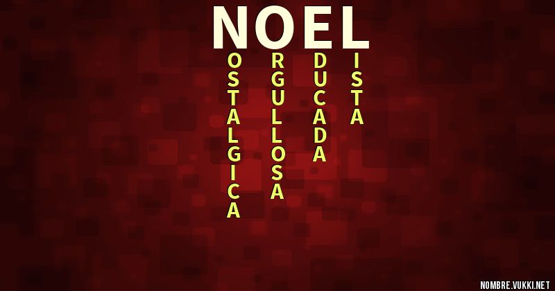 Acróstico noel