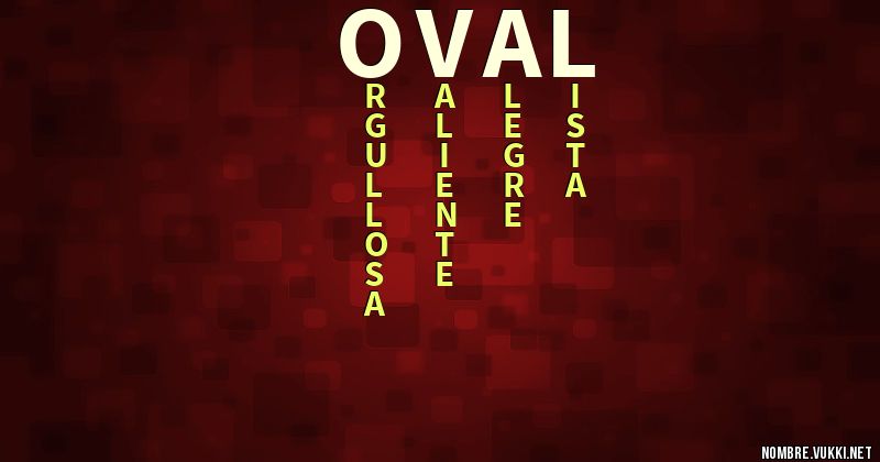 Acróstico oval