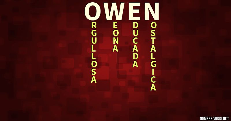 Acróstico owen