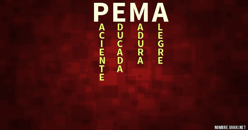 Acróstico pema