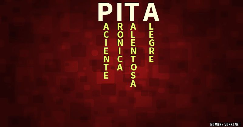 Acróstico pita