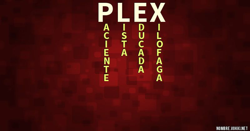 Acróstico plex