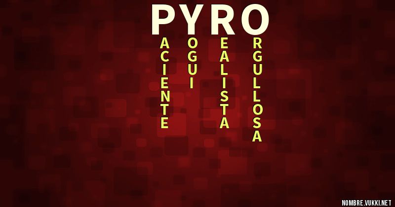 Acróstico pyro