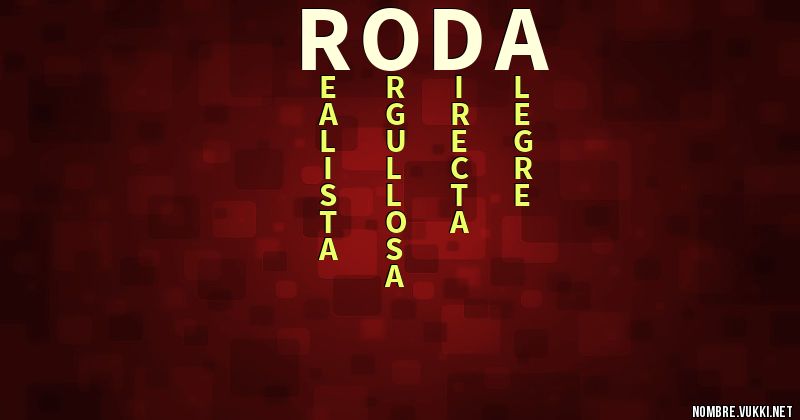 Acróstico roda
