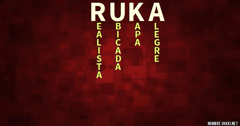 Acróstico ruka