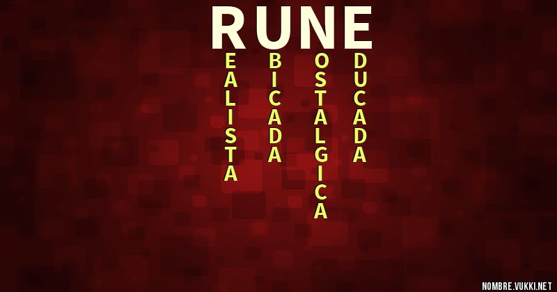 Acróstico rune