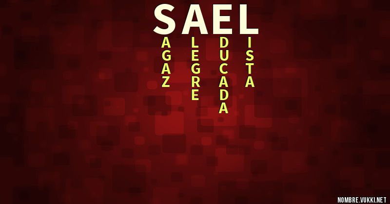 Acróstico sael