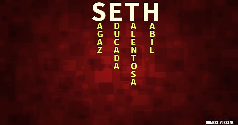 Acróstico seth