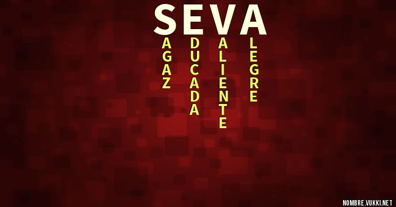Acróstico seva