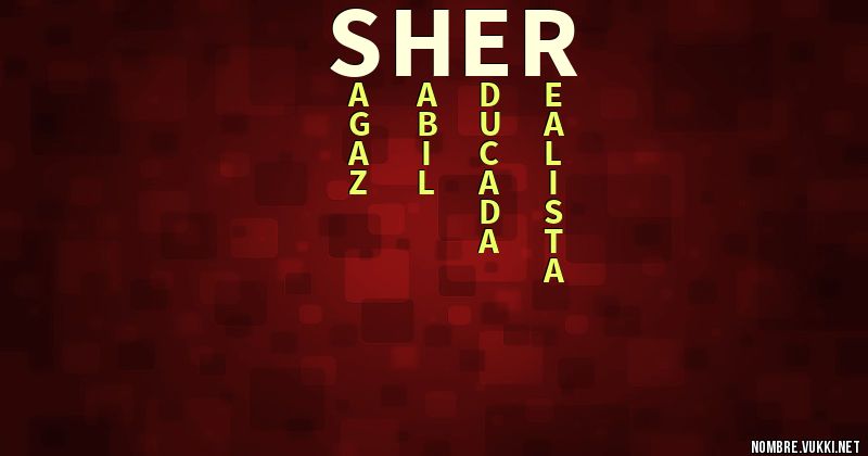 Acróstico sher