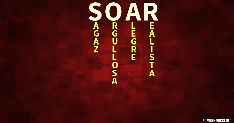 Acróstico soar