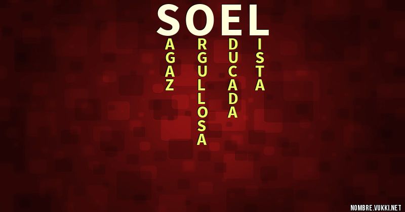 Acróstico soel