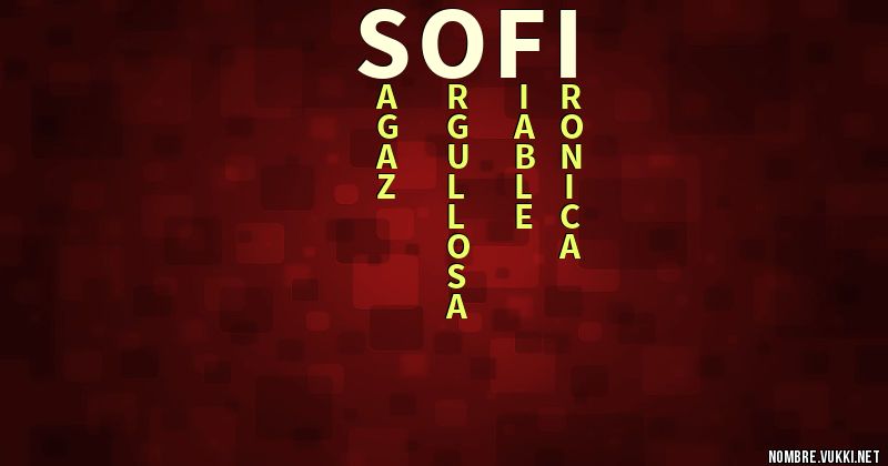 Acróstico sofi