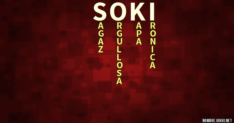 Acróstico soki