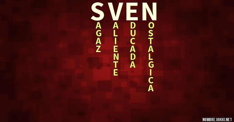 Acróstico sven