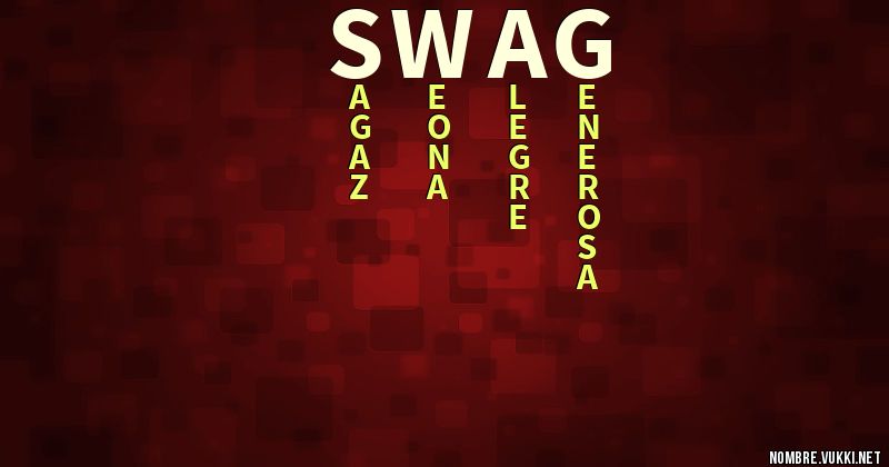 Acróstico swag