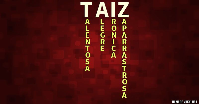 Acróstico taiz