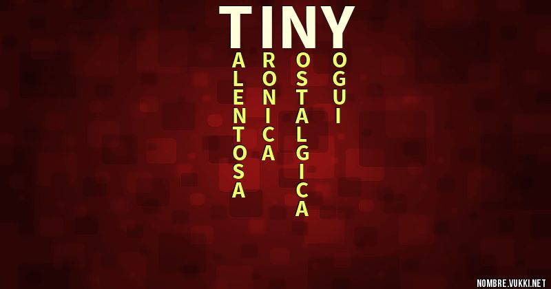 Acróstico tiny