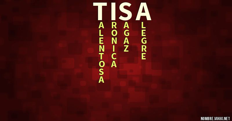 Acróstico tisa