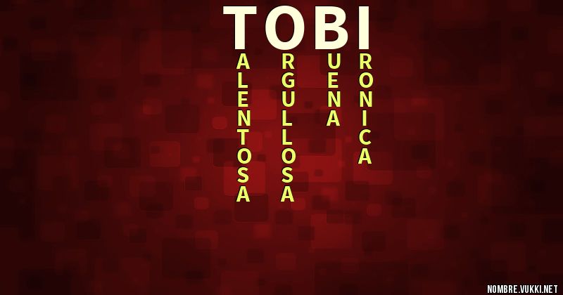 Acróstico tobi