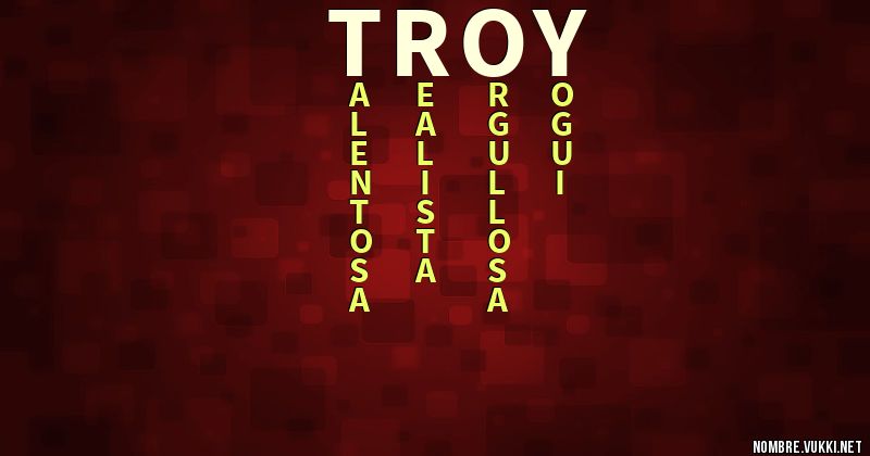Acróstico troy