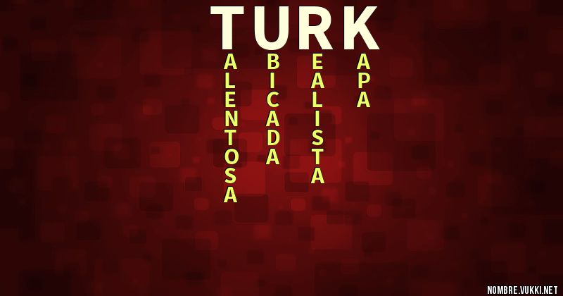 Acróstico turk