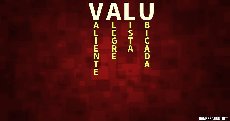 Acróstico valu